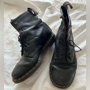 Doc Martens Black Lace Up Boots